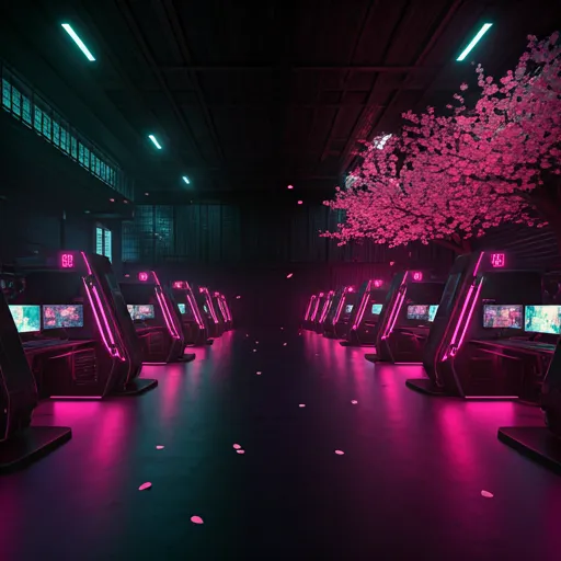 Sakura Machinet E-sports Arena Interior